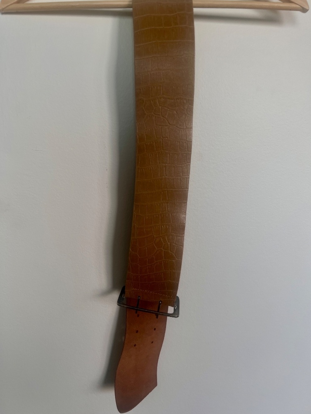 Miss Sixty Leather Croc Hip Belt - Picture 3 of 3